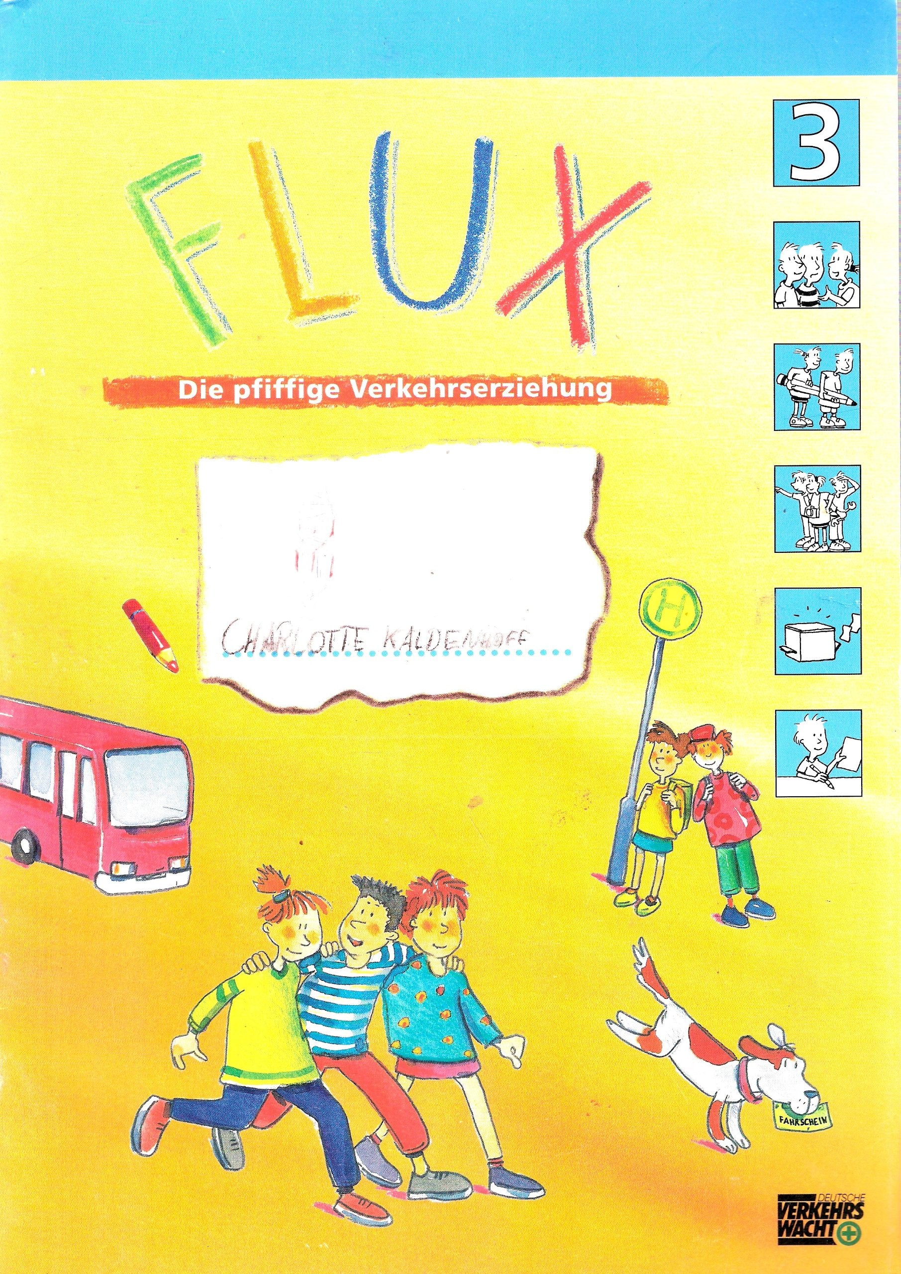 FLUX. Die pfiffige Verkehrserziehung: Flux, Klasse 3 Education & Training
