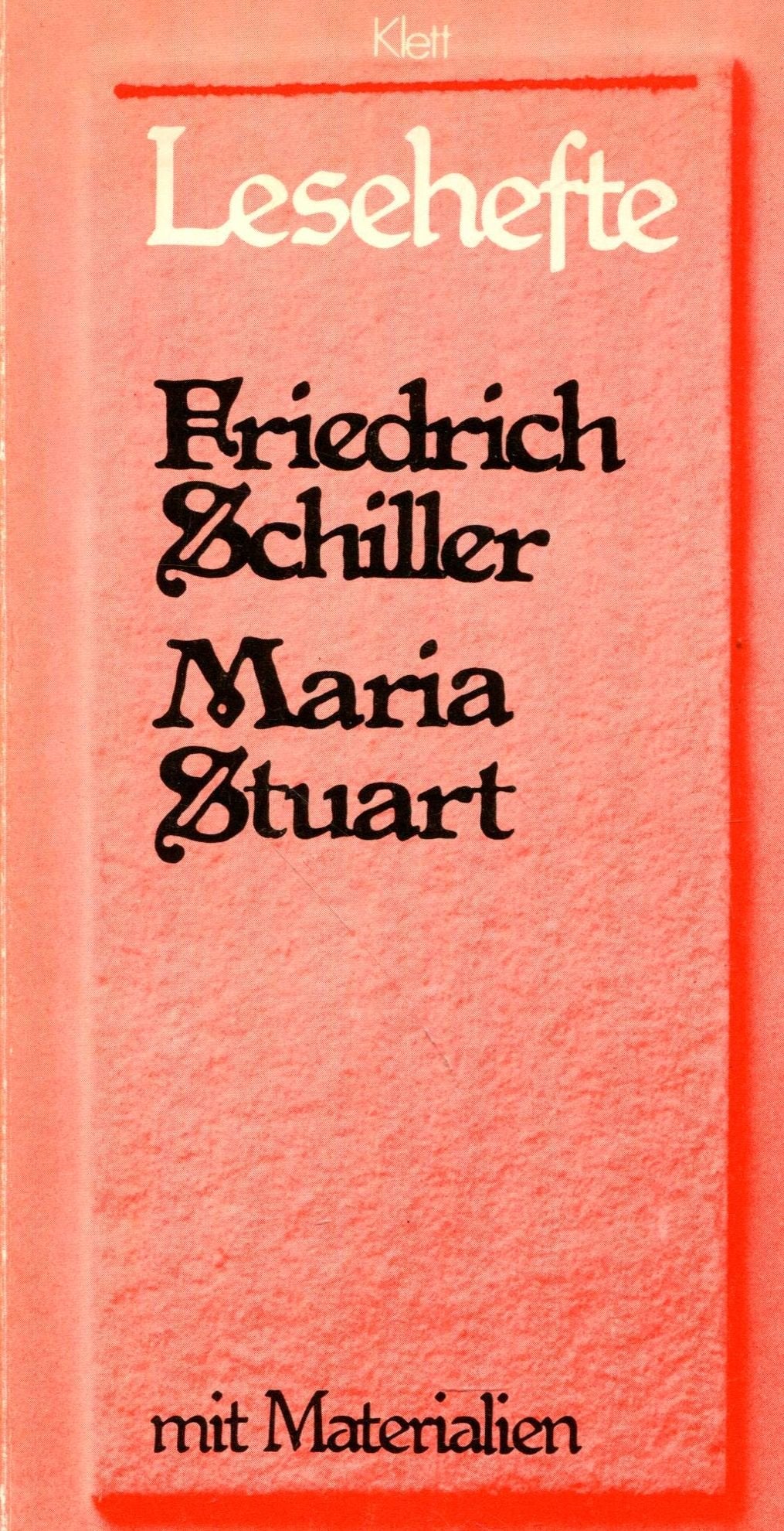 Maria Stuart Study Guides