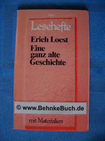 Eine ganz alte Geschichte / Eine ganz alte Geschichte: Hörspiel. Mit Materialien (Lesehefte für den Literaturunterricht) Books