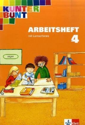Kunterbunt Sprachbuch - bisherige Ausgabe / Arbeitsheft mit CD-ROM 4. Schuljahr Study Guides