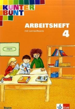 Kunterbunt Sprachbuch. Ausgabe Bayern - bisherige Ausgabe / Arbeitsheft mit CD-ROM 4. Schuljahr Study Guides