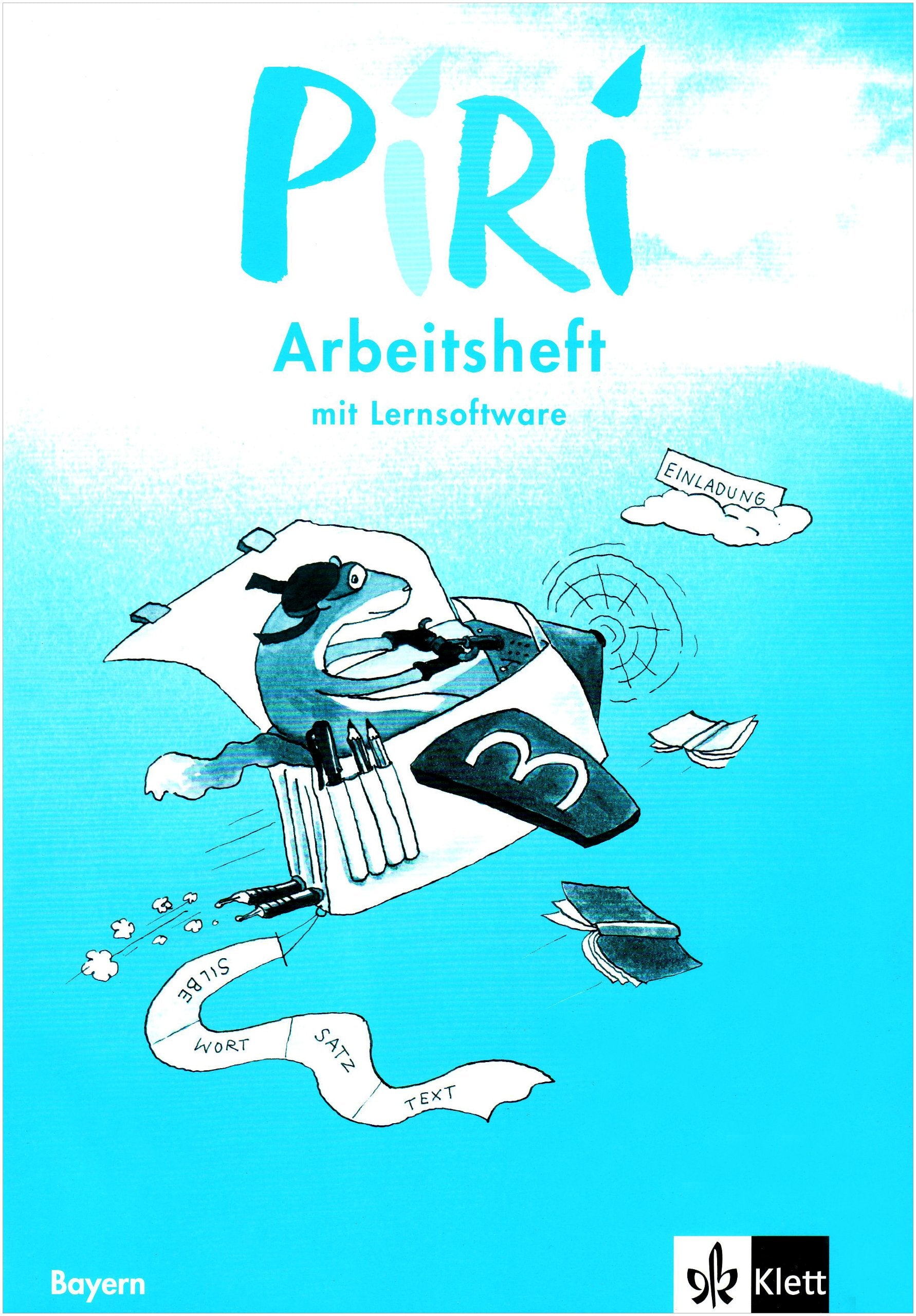 Piri. Das Sprach-Lese-Buch. Ausgabe für Bayern / Arbeitsheft mit CD-ROM 3. Schuljahr Study Guides