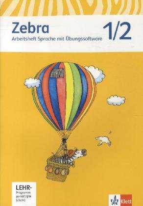 Zebra. Neubearbeitung. Arbeitsheft Sprache mit CD-ROM 1./2. Schuljahr Study Guides
