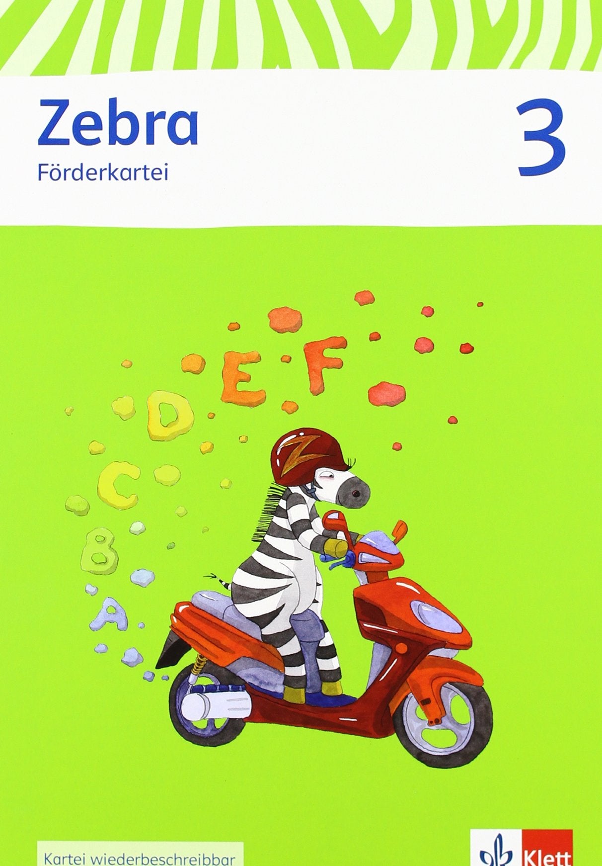 Product Image: Zebra. Förderkartei 3. Schuljahr