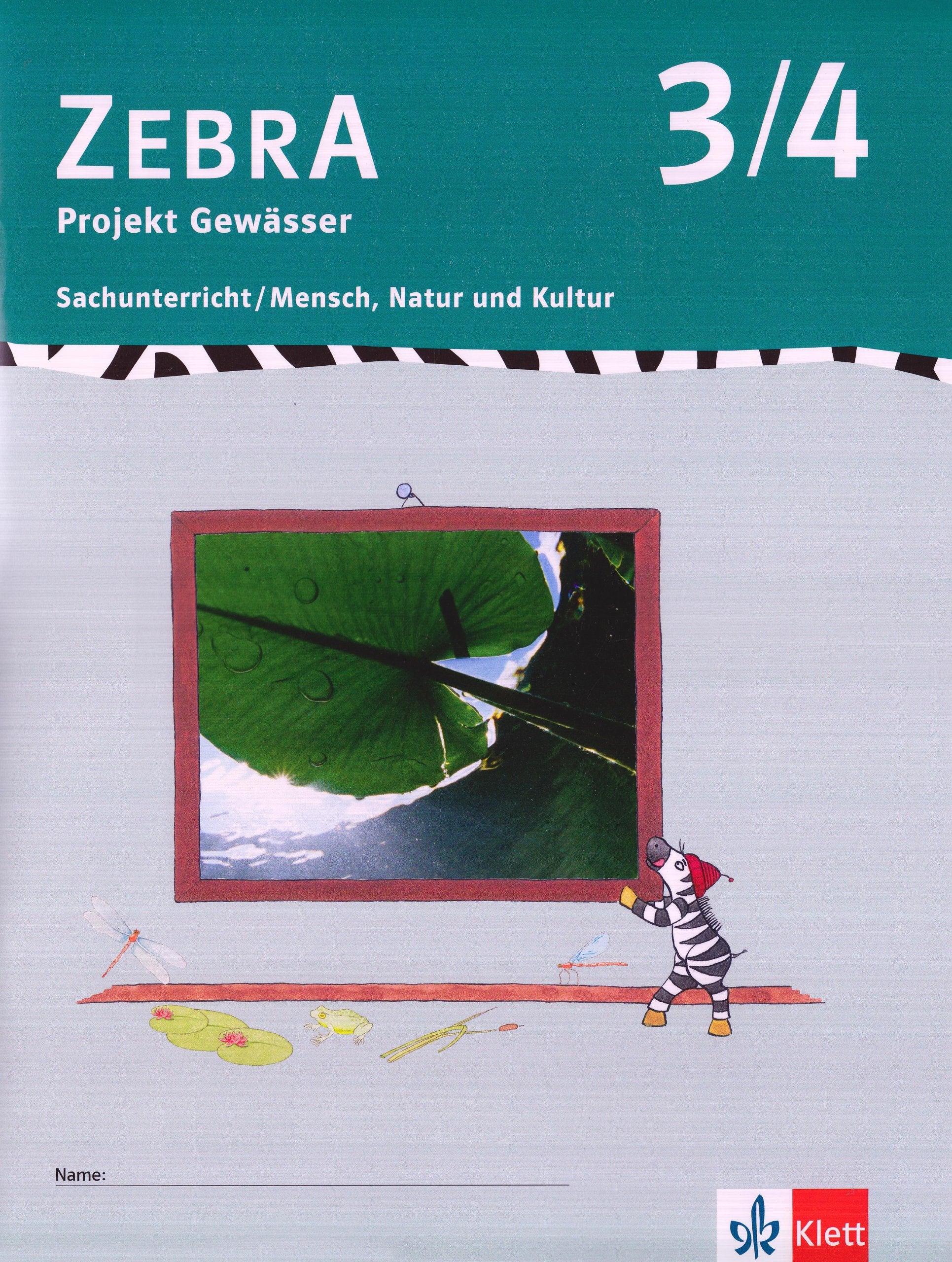 Zebra Sachunterricht 3-4: Projektheft Gewässer Klasse 3/4 Learning & Reference