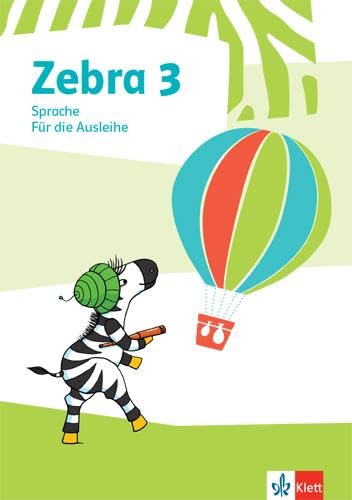 Zebra 3. Heft Sprache für die Ausleihe Klasse 3 Study Guides