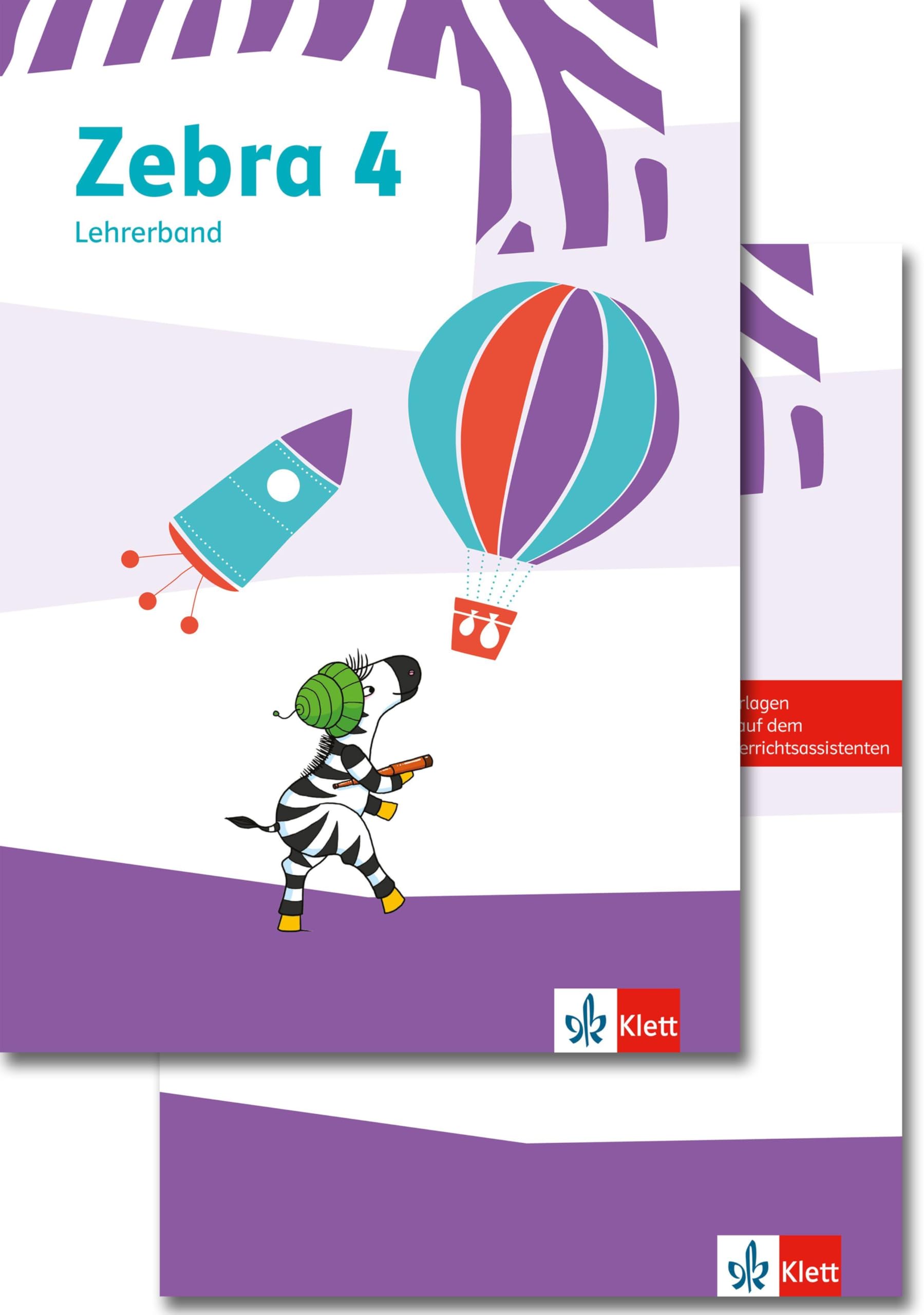 Zebra 4. Paket: Didaktischer Kommentar und Materialband zum Verbrauchsmaterial Klasse 4: Paket: Didaktischer Kommentar und Materialband zum Verbrauchsmaterial Klasse 4 book