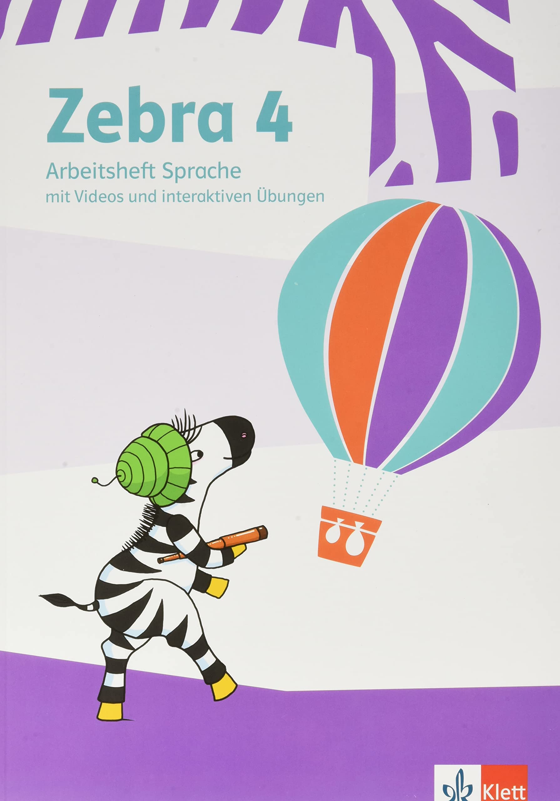 Zebra 4: Arbeitsheft Sprache mit Videos und interaktiven Übungen Klasse 4 (Zebra. Ausgabe ab 2018) Study Guides
