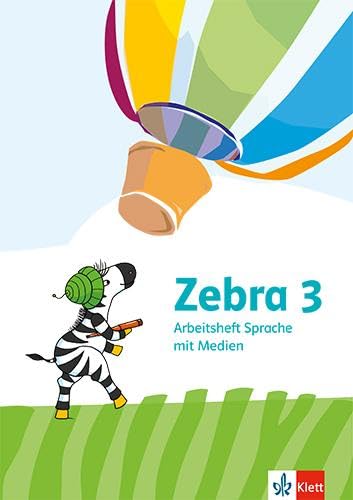 Zebra 3. Arbeitsheft Sprache mit Medien Klasse 3 Study Guides Books