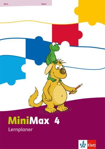 MiniMax / Lernplaner mit 32 Teste-dich-selbst-Seiten 4. Schuljahr Study Guides