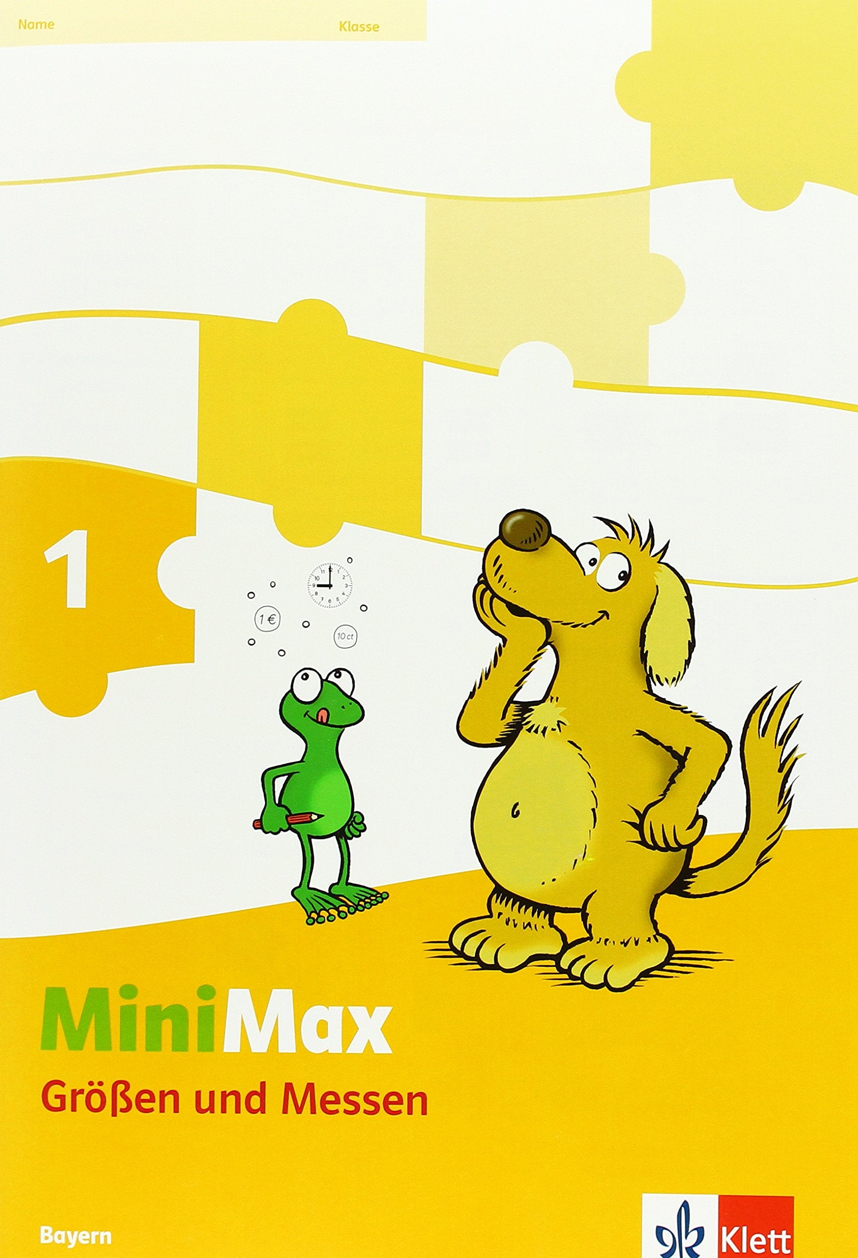 Mathematik MiniMax. Themenheft Größen und Sachrechnen 1. Schuljahr. Ausgabe für Bayern Study Guides