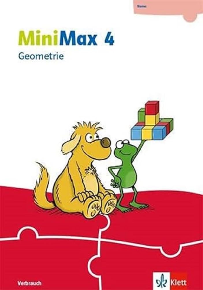 MiniMax 4. Themenheft Geometrie - Verbrauchsmaterial Klasse 4 Study Guides