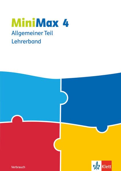 MiniMax 4: Didaktischer Kommentar zum Verbrauchsmaterial Klasse 4 (MiniMax. Ausgabe ab 2019) Study Guides
