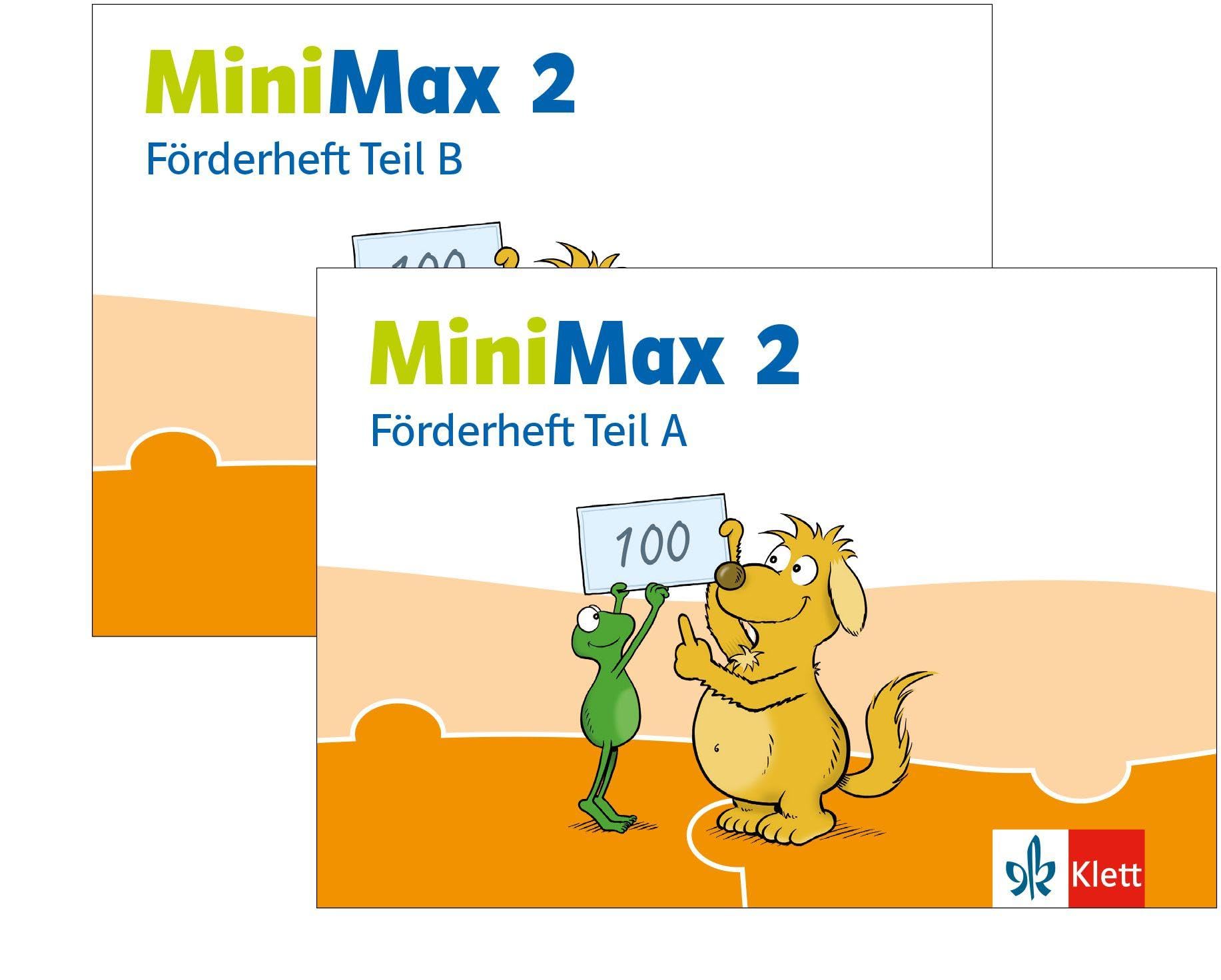 MiniMax 2. Förderheft (Teil A und Teil B) Klasse 2 Study Guides Books
