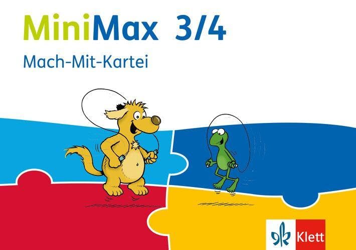 Product Image: MiniMax 3/4. Mach-Mit-Kartei Klasse 3/4