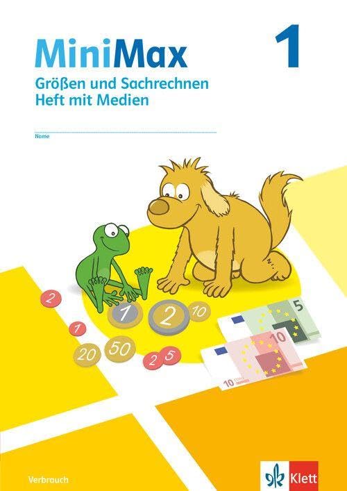 MiniMax 1. Größen und Sachrechnen - Verbrauchsmaterial mit Medien Klasse 1 Study Guides