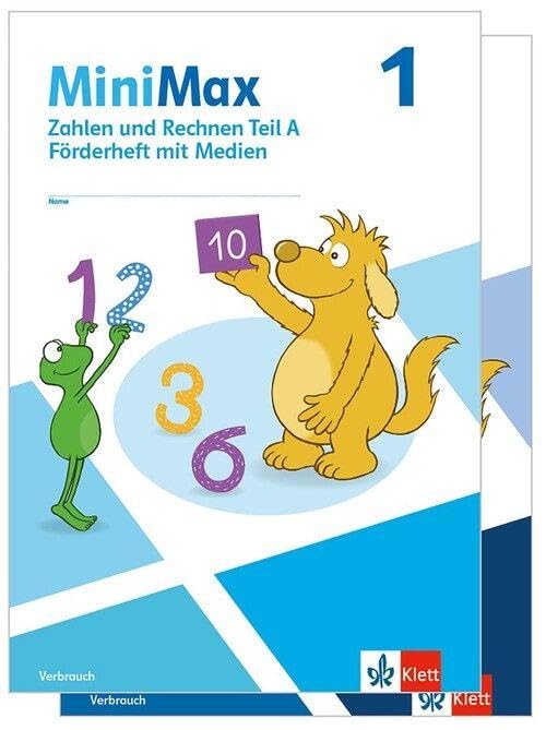 MiniMax 1. Paket Förderhefte mit Medien (Zahlen und Rechnen A & B) Klasse 1 Study Guides