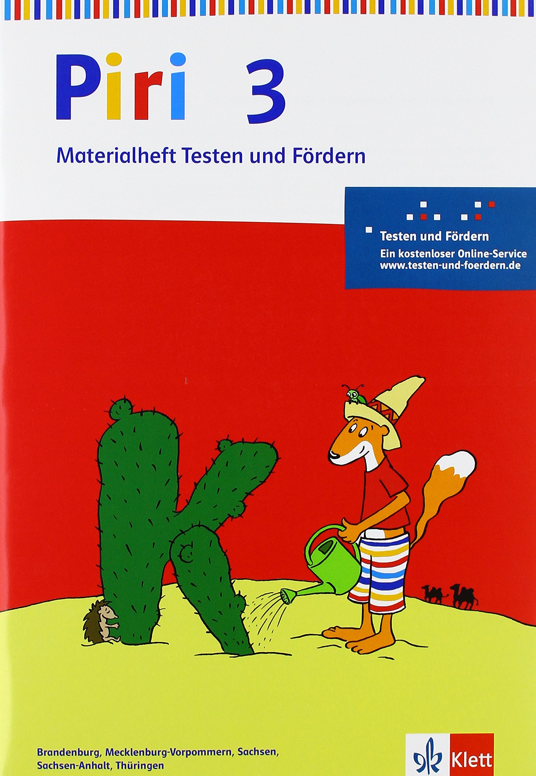 Piri Das Sprach-Lese-Buch. Ausgabe Ost. Materialheft Testen und Fördern. Fördermaterialien 3. Schuljahr book