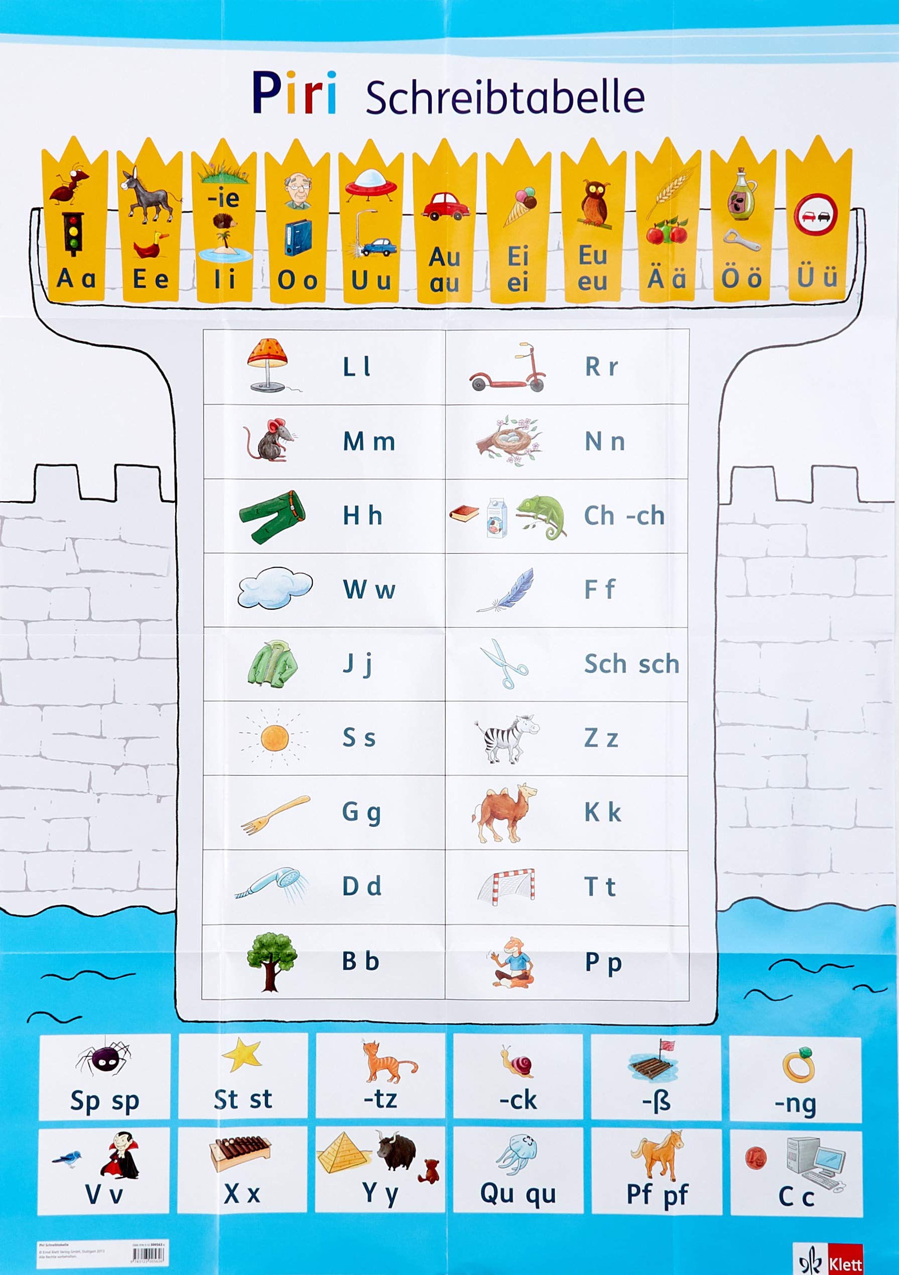 Piri 1: Lautposter Klasse 1 (Piri. Ausgabe ab 2013) Study Guides