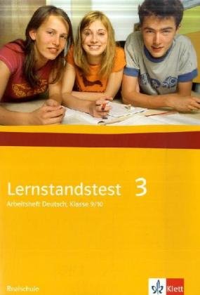 Lernstandstest. Arbeitsheft Deutsch / Ausgabe für Realschulen: Klasse 9/10 Study Guides