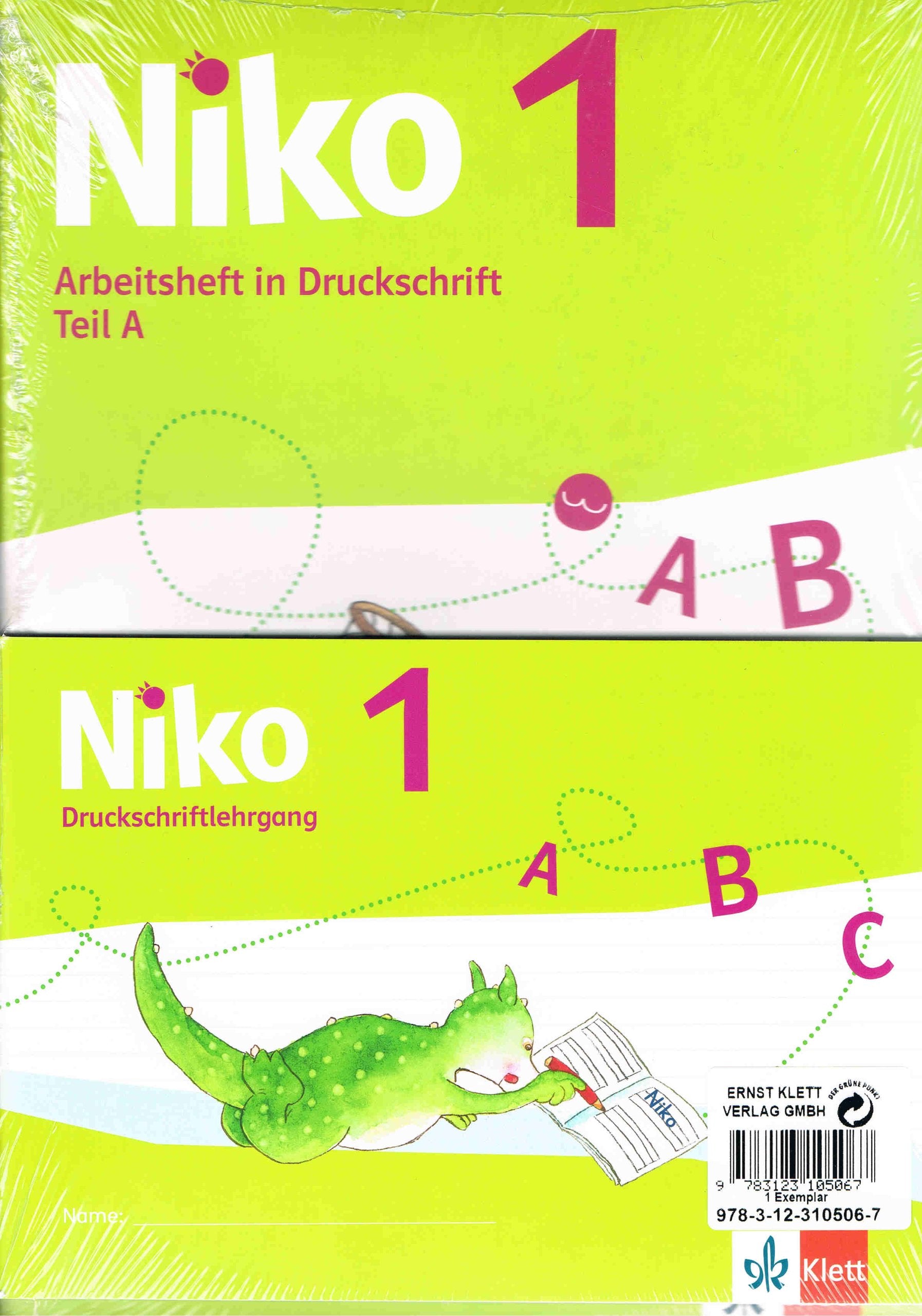 Niko. Arbeitshefte Teil A+B, Schreiblehrgang und Schreibtabelle1. Schuljahr Study Guides