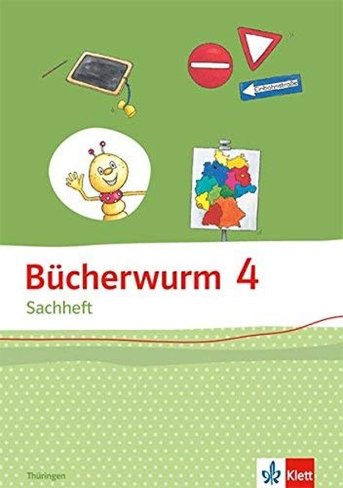 Bücherwurm Sachheft. Arbeitsheft 4. Schuljahr für Thüringen Study Guides