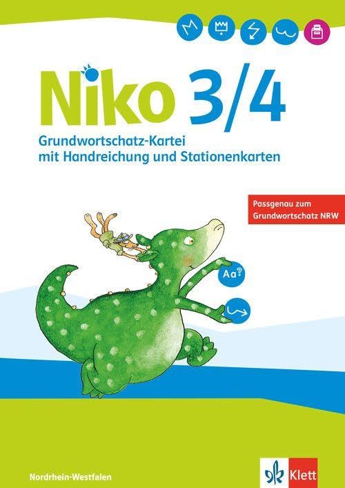 Niko Sprachbuch 3/4. Grundwortschatzkartei, Ausgabe NRW Klasse 3/4 book