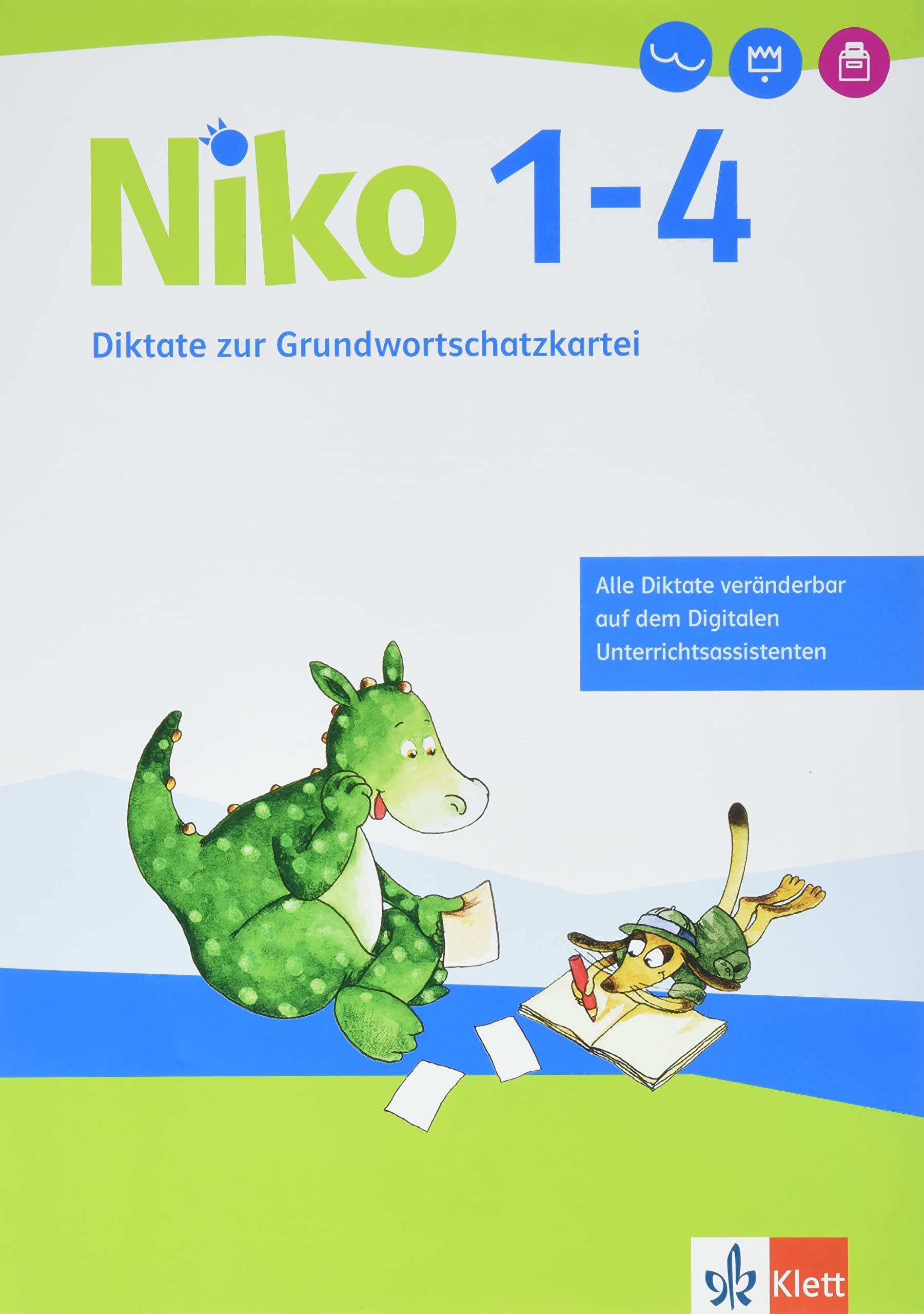Niko Sprachbuch 1-4: Diktate zur Grundwortschatzkartei Klasse 1-4 (Niko. Ausgabe ab 2020) General education