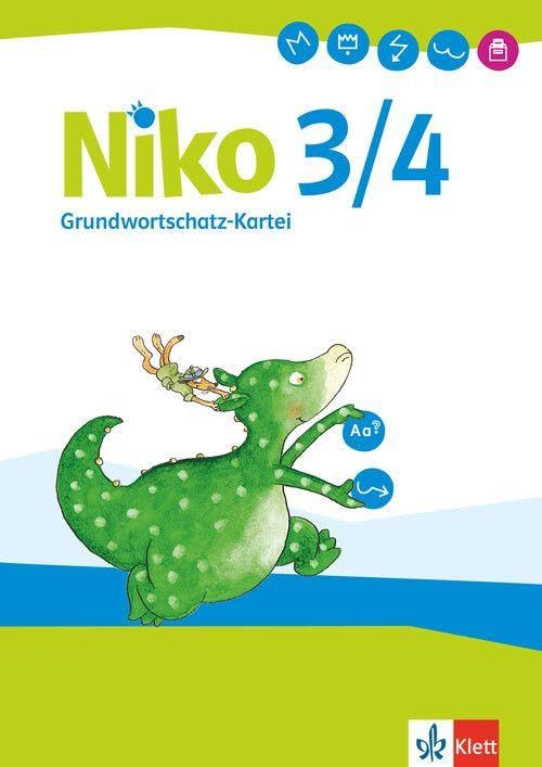 Niko Sprachbuch 3/4: Grundwortschatz-Kartei, Allgemeine Ausgabe Klasse 3/4 (Niko. Ausgabe ab 2020) Study Guides