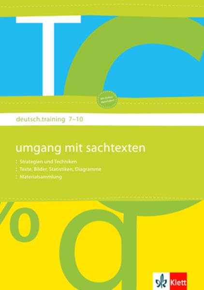 deutsch.training. 7. bis 10. Klasse. Umgehen mit Sachtexten Study Guides
