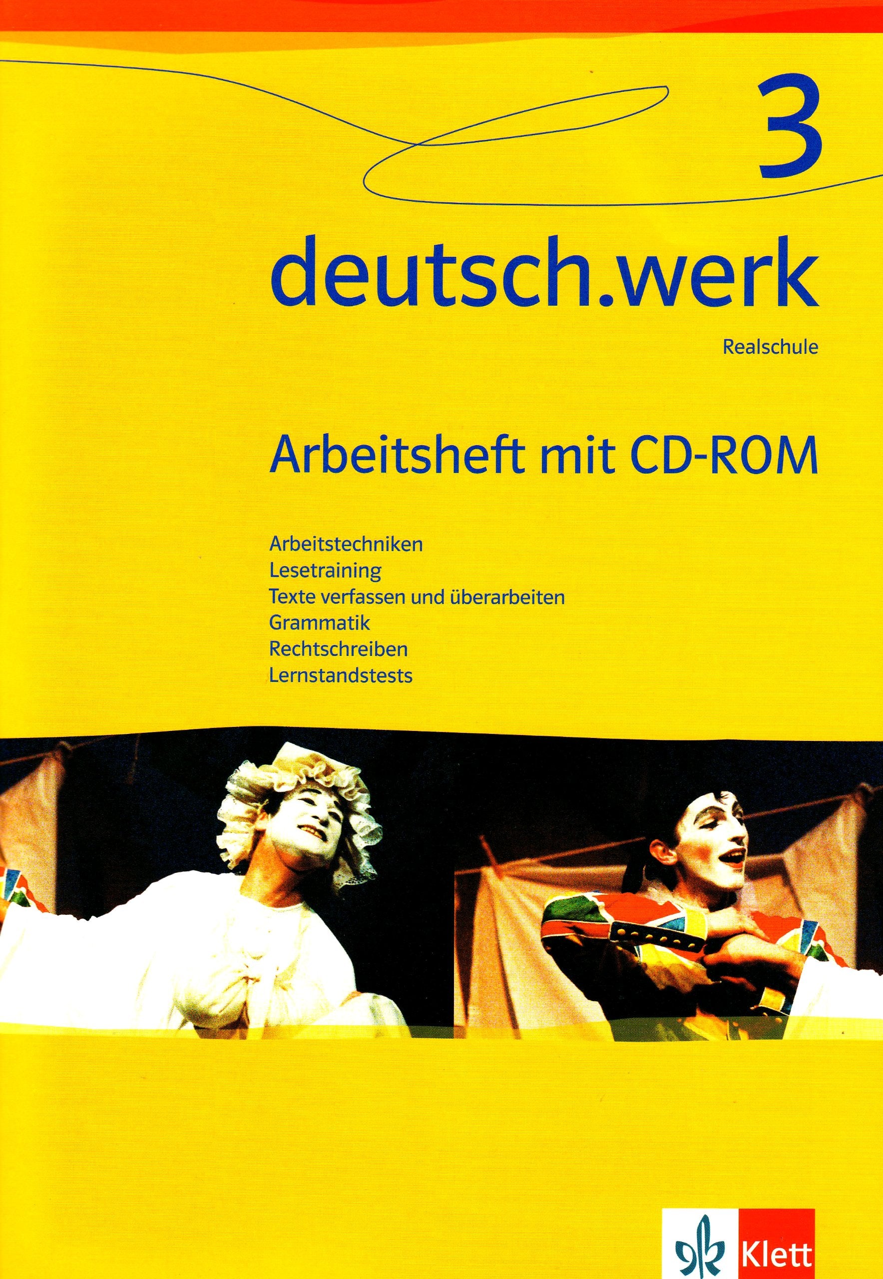 deutsch.werk. Sprachbuch für Realschulen / Schülerband 7. Klasse: Arbeitsheft mit CD-ROM Study Guides