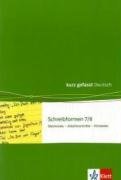 Schreibformen 2. 7./8. Klasse Study Guides