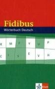 Fidibus Wörterbuch Deutsch Foreign Languages ​​& Dictionaries
