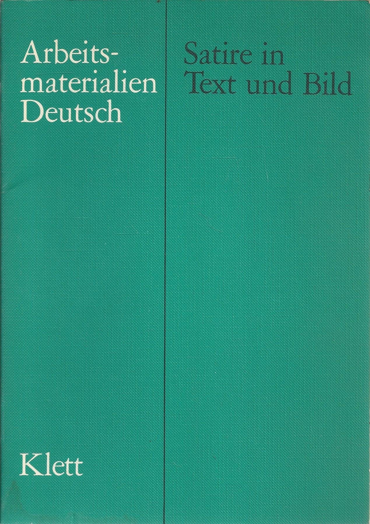 Product Image: Satire in Text und Bild – Arbeitsmaterialien Deutsch