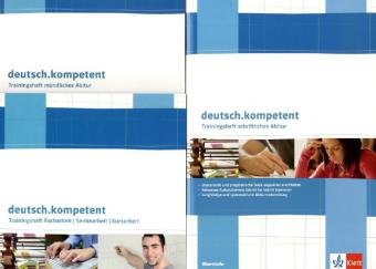 Abi-Paket Deutsch, 3 Tle.: Trainingsheft Facharbeit, Seminararbeit, Kursarbeit; Trainingsheft mündliches Abitur; Trainingsheft schriftliches Abitur Study Guides
