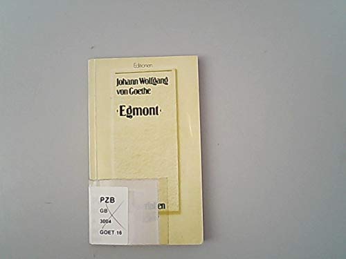 Egmont: Ein Trauerspiel in fünf Aufzügen. Textausgabe mit Materialien (Editionen für den Literaturunterricht) Poetry