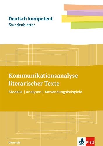 deutsch.kompetent Stundenblätter Kommunikation untersuchen Study Guides
