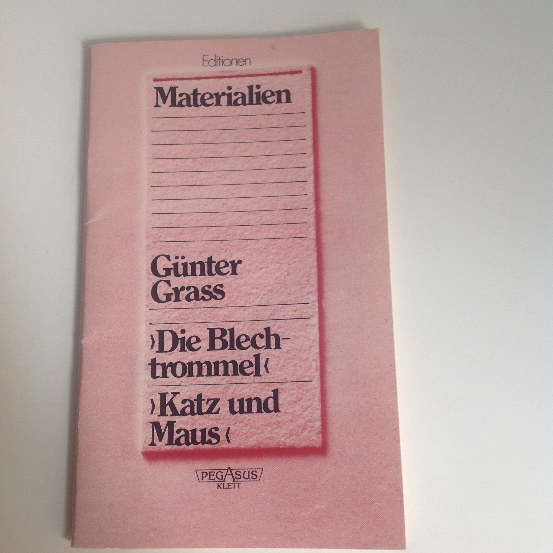 Die Blechtrommel, Materialien Study Guides Books