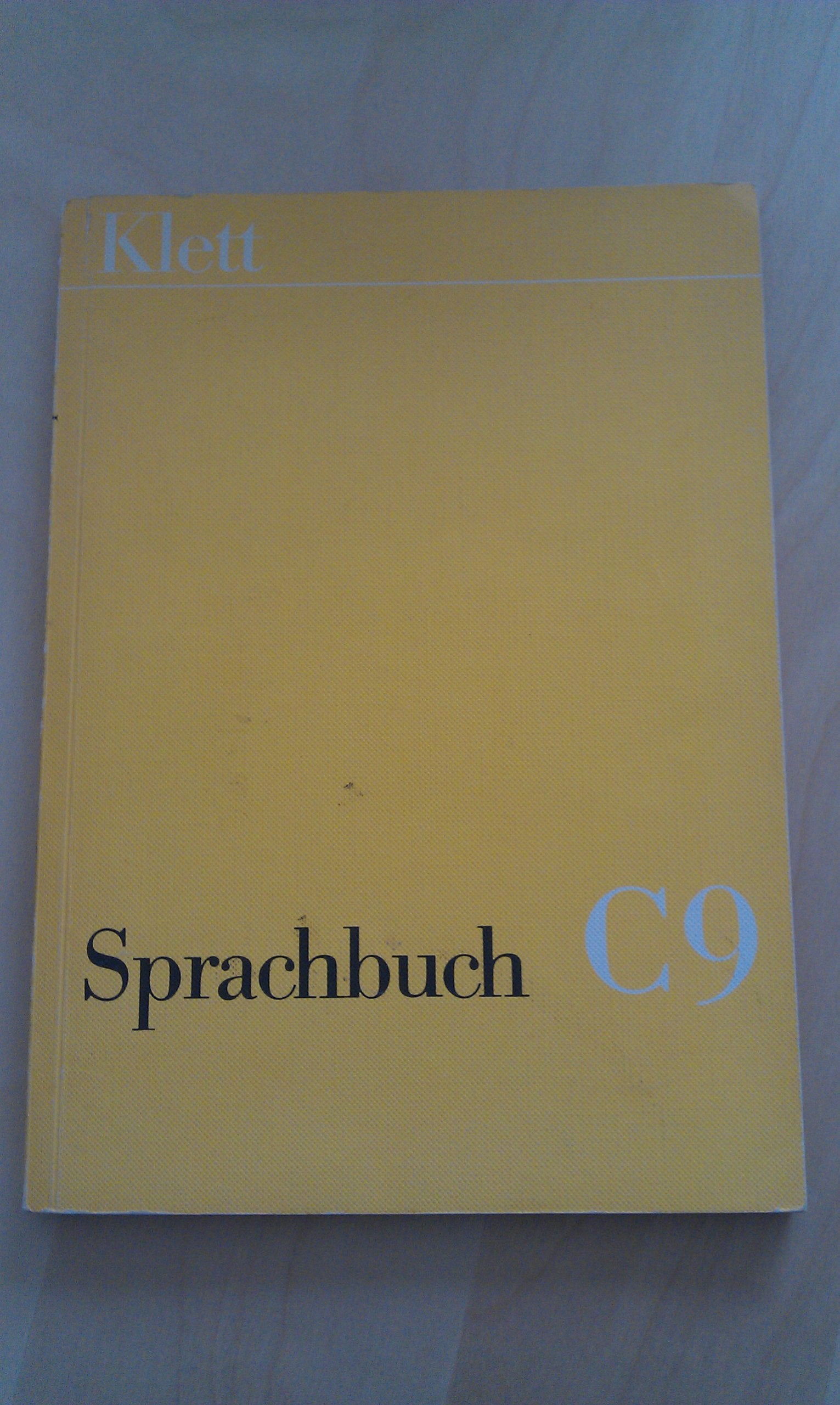 Sprachbuch. Grundausgabe C. 9. Schuljahr. Schülerbuch Books