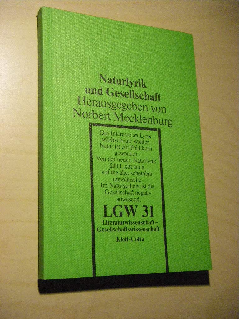 Naturlyrik und Gesellschaft Business & Technology