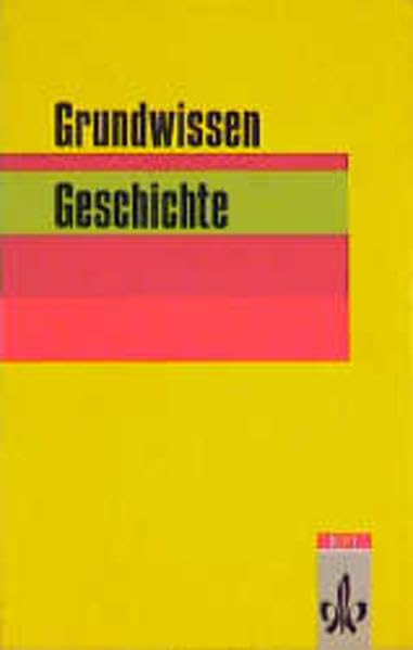 Grundwissen Geschichte Study Guides