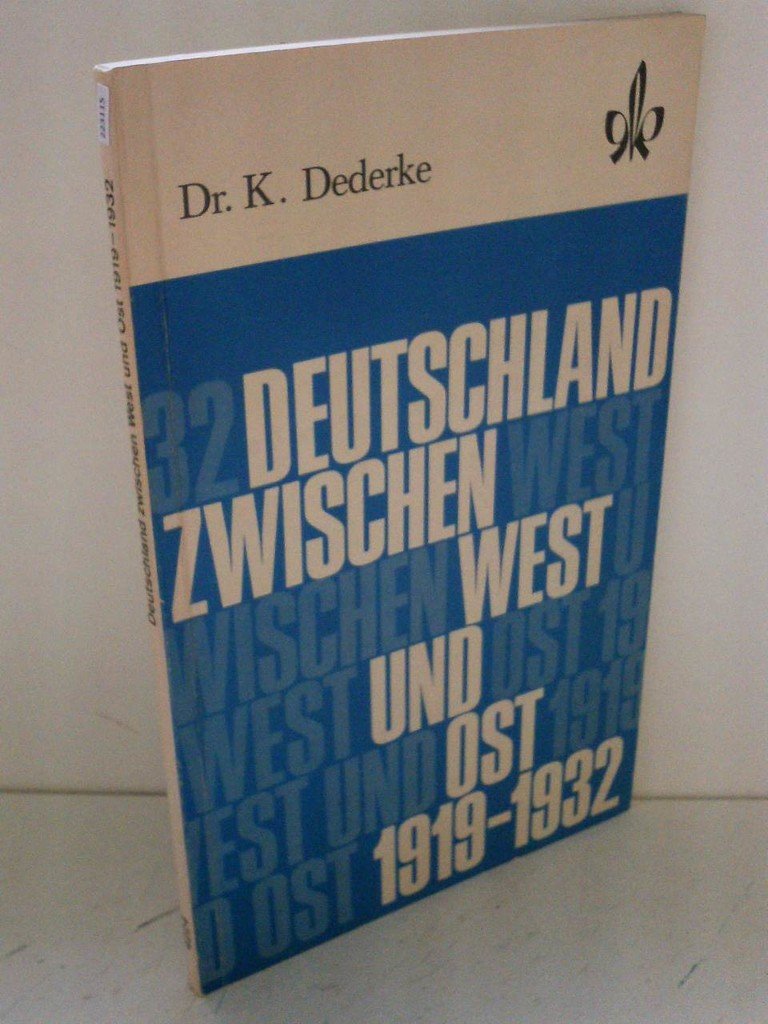 Deutschland zwischen West und Ost 1919-1932, Books