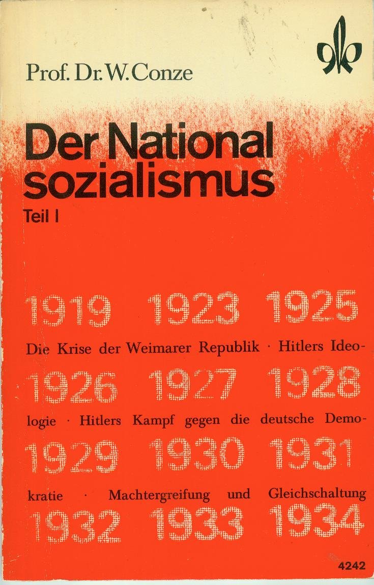 Der Nationalsozialismus, Teil 1: 1919-1934 - Quellen- und Arbeitshefte zur Geschichte und Politik Books