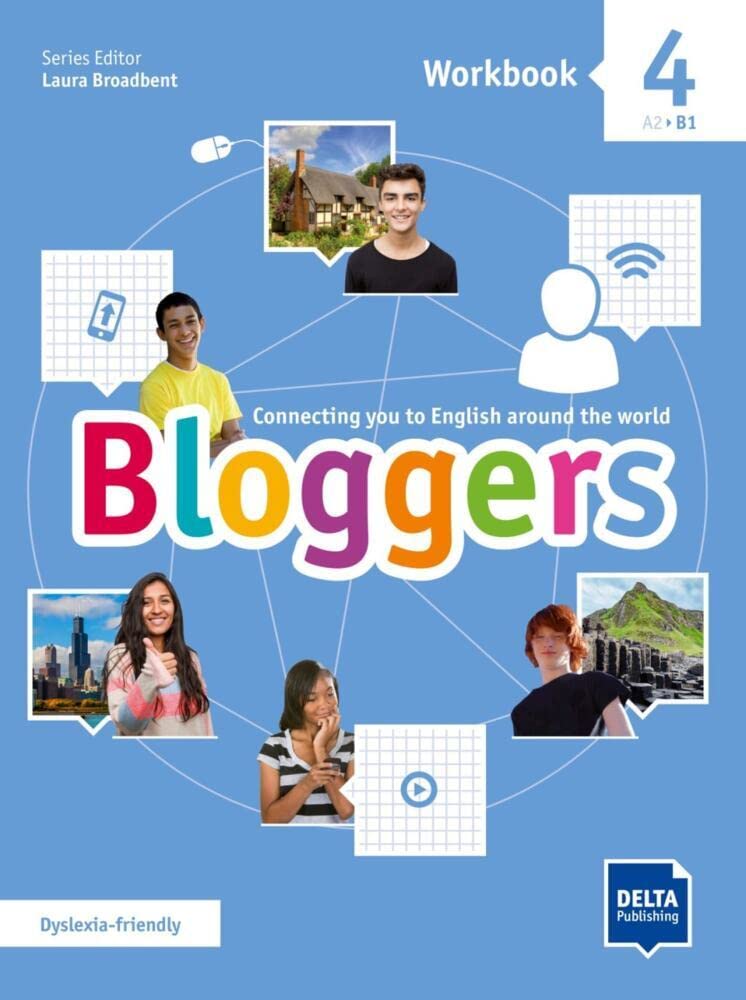 Bloggers 4 A2 - B1: Connecting you to English around the world. Workbook with digital extras book