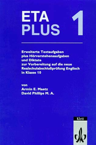ETA Plus 1. 6 erweiterte Textaufgaben plus Hörverstehensaufgaben und Diktate: ETA Plus 1, Testheft Study Guides