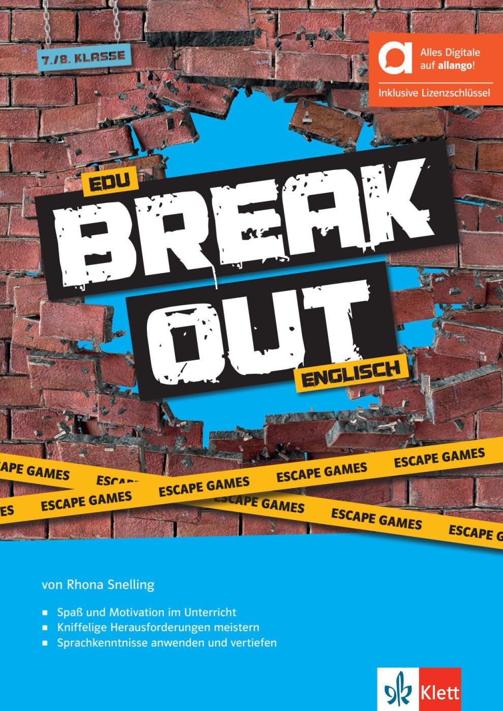Edu Breakout Englisch - Hybride Ausgabe allango: Escape Games für die 7./8. Klasse. Unterrichtshandreichung mit Audios Foreign Languages ​​& Dictionaries