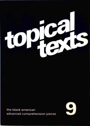 Product Image: Topical texts 9: The Black American - Advanced Comprehension Pieces
