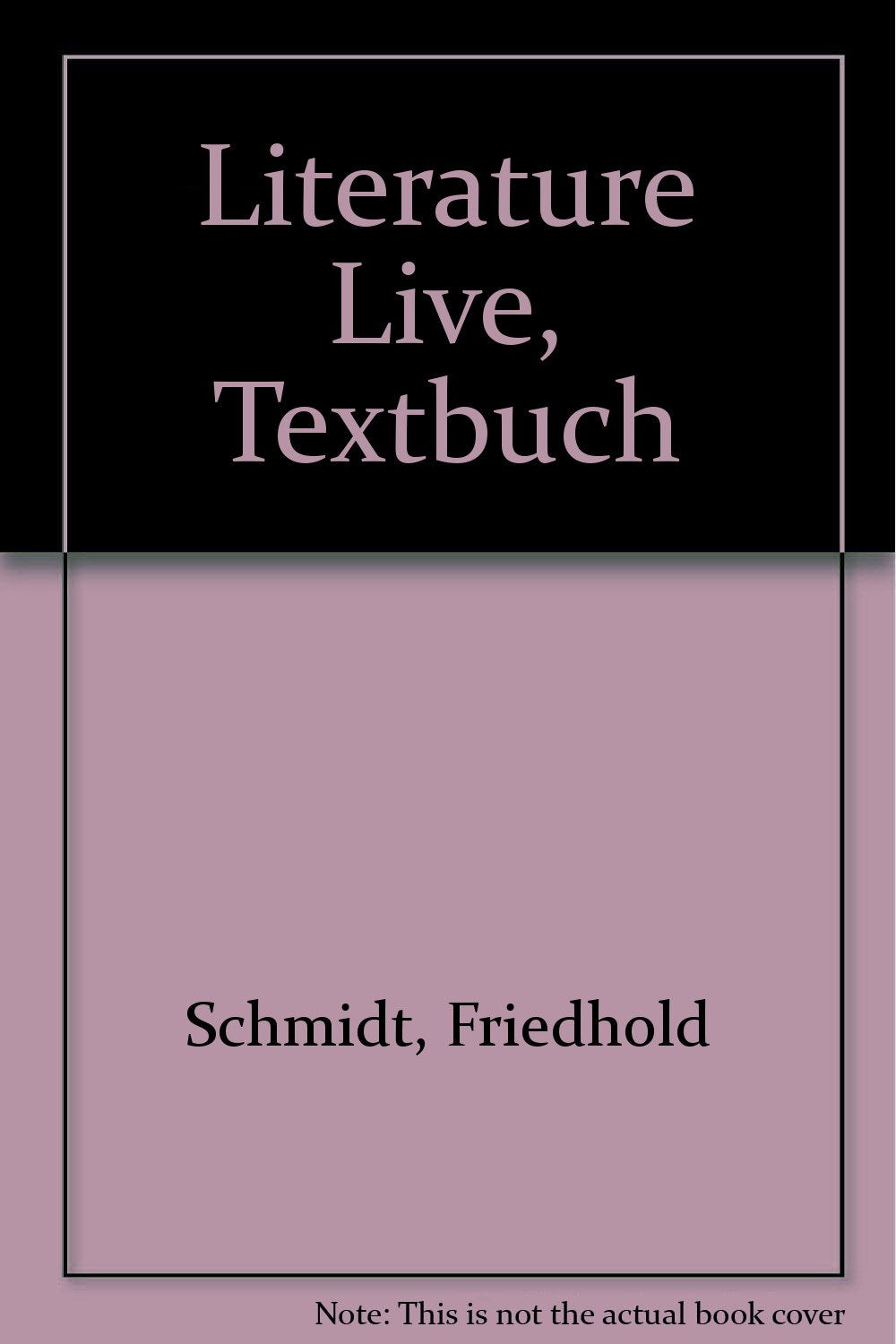 Literature Live, Textbuch Books