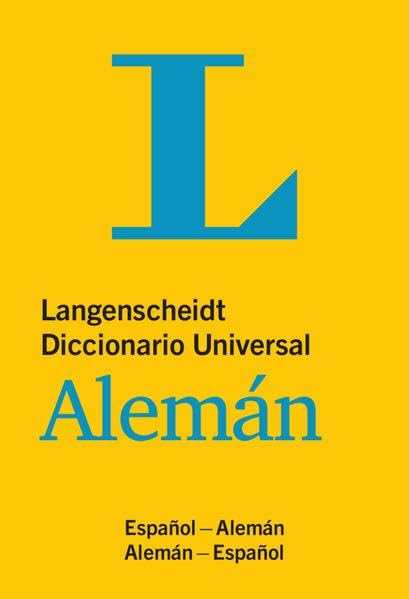 Langenscheidt Diccionario Universal Alemán: Deutsch-Spanisch/Spanisch-Deutsch (Langenscheidt Diccionarios Universales) Leisure, Home & Garden