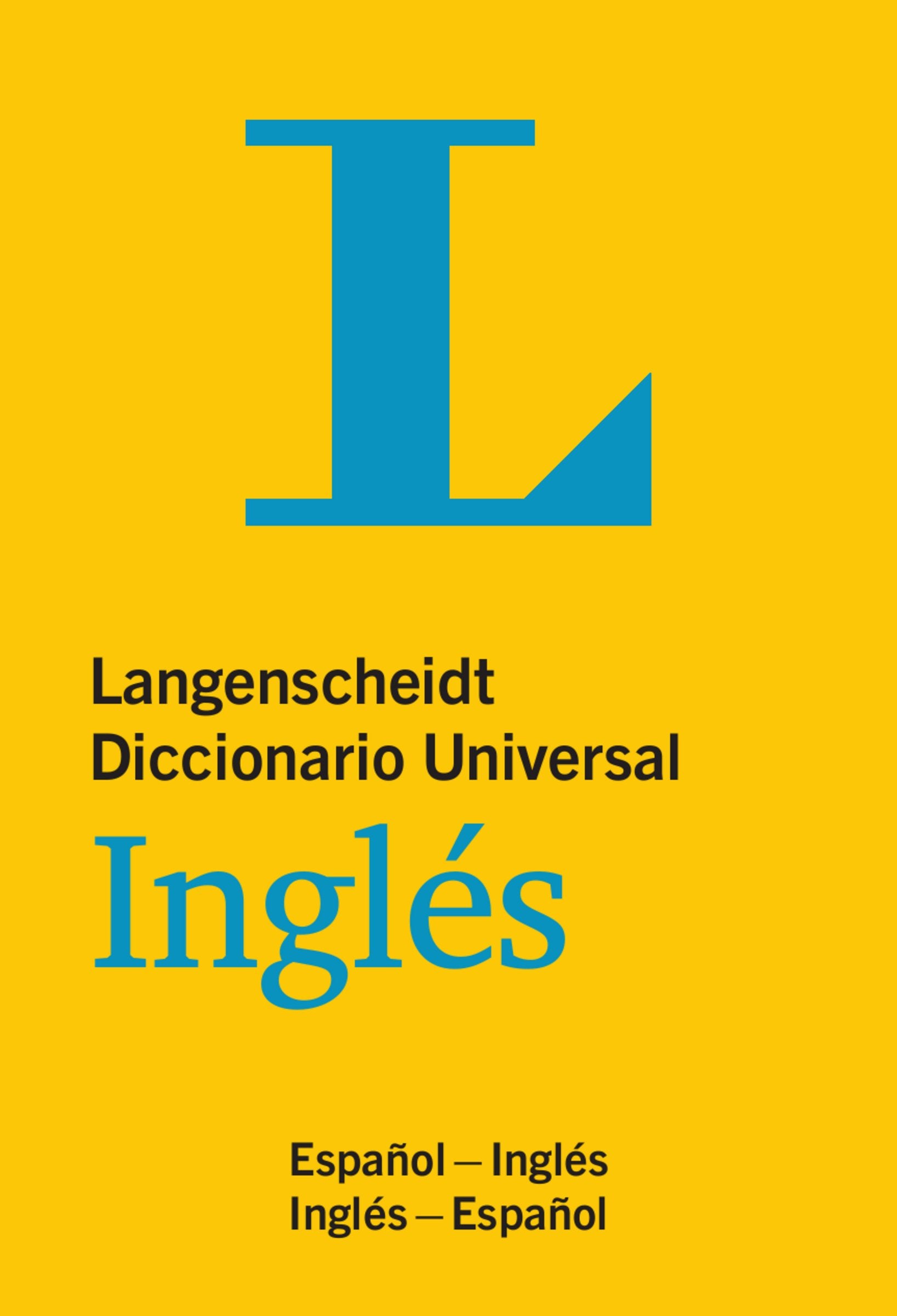 Langenscheidt Diccionario Universal Inglés: Englisch-Spanisch/Spanisch-Englisch (Langenscheidt Diccionarios Universales) Leisure, Home & Garden
